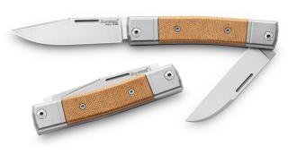 LionSteel BestMan II Micarta Natural Zsebkés