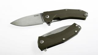 LionSteel KUR G10 Green Zsebkés