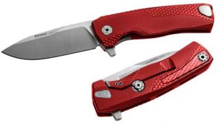 LionSteel ROK Aluminium Red Satin Zsebkés