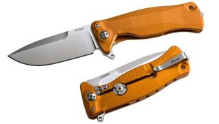 LionSteel SR-11 Aluminium Orange Satin Zsebkés