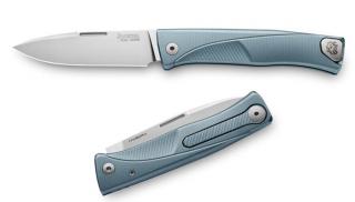 LionSteel Thrill Titanium Blue Zsebkés