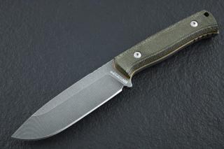 NN Knives Adventurer II NC Blade Green Canvas Micarta Outdoor Kés