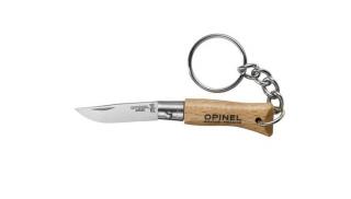 Opinel Tradition No.02 Inox Bükkfa kulcstartó zsebkés