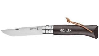 Opinel Tradition No.08 Inox Black brown Zsebkés