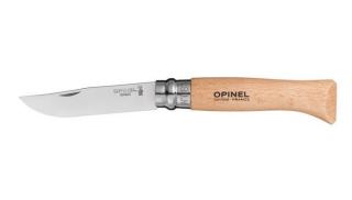 Opinel Tradition No.08 Inox Bükkfa zsebkés