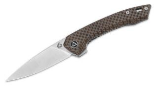 QSP Leopard Brown Micarta Zsebkés