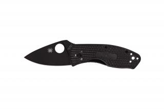 Spyderco AMBITIOUS FRN BLACK BLADE PLAIN C148PBBK EDC Zsebkés