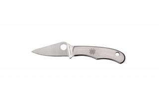 Spyderco BUG SLIPIT STAINLESS PLAIN C133P EDC Zsebkés