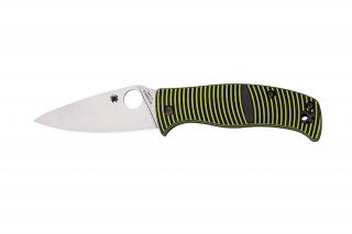 Spyderco CARIBBEAN G-10/LC200N PLAIN LEAF C217GP EDC Zsebkés