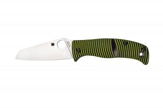 Spyderco CARIBBEAN G-10/LC200N PLAIN SHEEPFOOT C217GPSF EDC Zsebkés