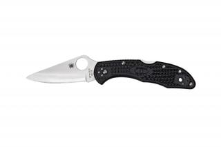 Spyderco DELICA 4 FRN BLACK PLAIN C11PBK EDC Zsebkés