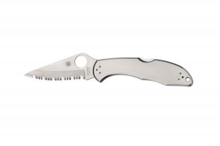 Spyderco DELICA 4 SS SERRATED C11S EDC Zsebkés