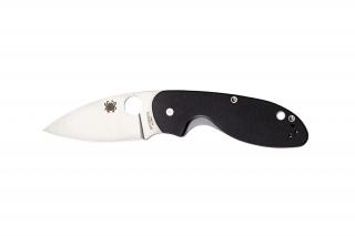 Spyderco EFFICIENT G-10 BLACK PLAIN C216GP EDC Zsebkés