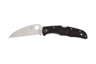 Spyderco ENDURA 4 FRN BLACK WHARNCLIFFE PLAIN C10FPWCBK EDC Zsebkés