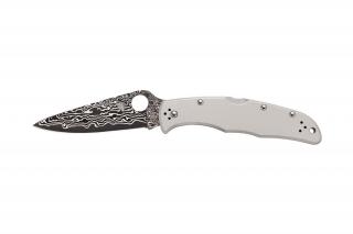 Spyderco ENDURA 4 TITANIUM / DAMASCUS C10TIPD EDC Zsebkés
