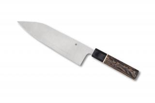 Spyderco ITAMAE BUNKA BOCHO 7,69" CM.19,5 BURL G-10 K18GPBNBK Szakácskés