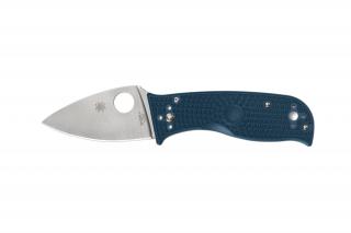 Spyderco LIL' TEMPERANCE 3 FRN BLUE K390 PLAIN C69PBL3K390 EDC Zsebkés