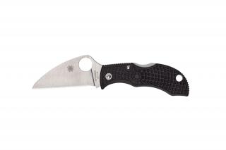 Spyderco MANBUG FRN BLACK WHARNCLIFFE PLAIN MBKWP EDC Zsebkés