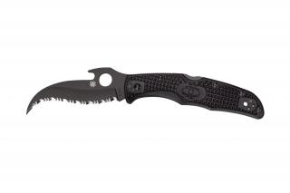 Spyderco MATRIARCH 2 FRN EMERSON OPENER BLACK C12SBBK2W EDC Zsebkés