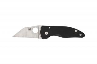 Spyderco MICROJIMBO BLACK G-10 PLAIN C264GP EDC Zsebkés