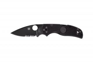 Spyderco NATIVE 5 FRN BLACK BLADE COMBO C41PSBBK5 EDC Zsebkés