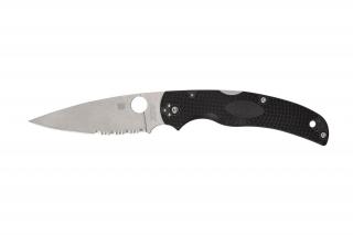 Spyderco NATIVE CHIEF FRN BLACK COMBO C244PSBK EDC Zsebkés