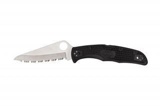 Spyderco PACIFIC SALT 2 FRN BLACK SERRATED C91SBK2 EDC Zsebkés
