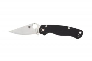 Spyderco PARA MILITARY 2 G-10 BLACK PLAIN C81GP2 EDC Zsebkés
