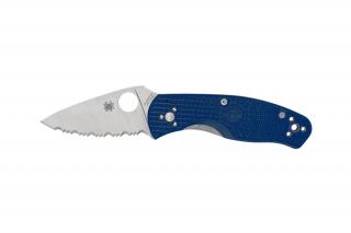 Spyderco PERSISTENCE FRN BLUE S35VN SERRATED C136SBL EDC Zsebkés