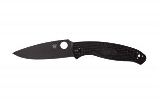 Spyderco RESILIENCE FRN BLACK BLADE PLAIN C142PBBK EDC Zsebkés