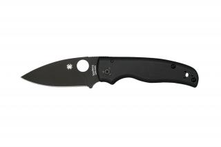 Spyderco SHAMAN G-10 BLACK BLADE PLAIN C229GPBK EDC Zsebkés