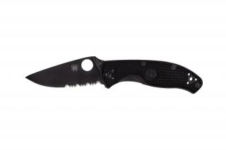 Spyderco TENACIOUS FRN BLACK BLADE COMBO C122PSBBK EDC Zsebkés