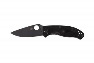 Spyderco TENACIOUS FRN BLACK BLADE PLAIN C122PBBK EDC Zsebkés