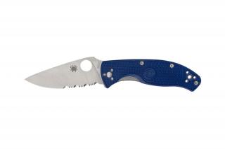 Spyderco TENACIOUS FRN BLUE S35VN COMBO C122PSBL EDC Zsebkés