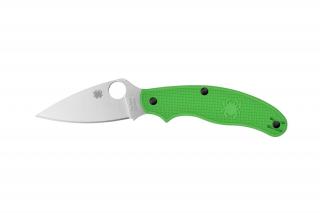 Spyderco UK PENKNIFE SALT GREEN PLAIN C94PGR EDC Zsebkés