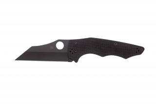 Spyderco YOJUMBO BLACK BLADE G-10 PLAIN C253GPBBK EDC Zsebkés