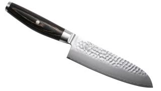 Yaxell Ketu Japán Santoku Szakácskés 16,5 cm-es damaszk