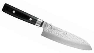 Yaxell Zen Japán Santoku Szakácskés 16,5 cm-es damaszk