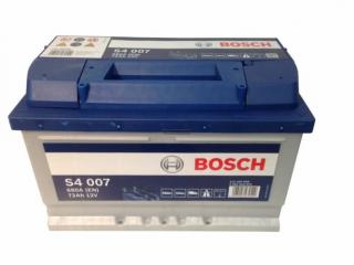 Bosch S4 12v 72ah akkumulátor jobb+ alacsony