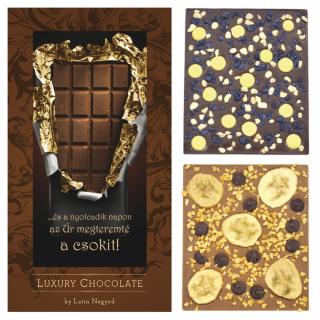 Luxury Chocolate ….Az Úr Megteremté a Csokoládét! 130G