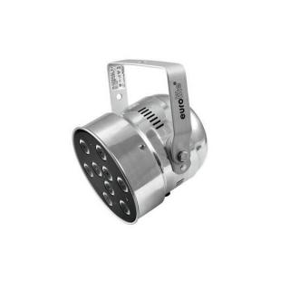 LED PAR-56 QCL 9x8W Short silver