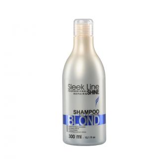 Silk shampoo  SLEEK LINE  BLOND