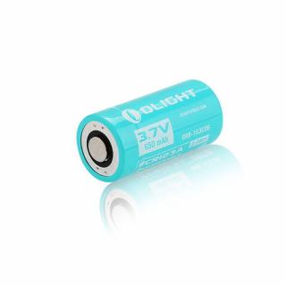 Olight RCR123 Lítium-ion akkumulátor 3,7V 650mAh H1R, S30R és S10R III lámpákhoz