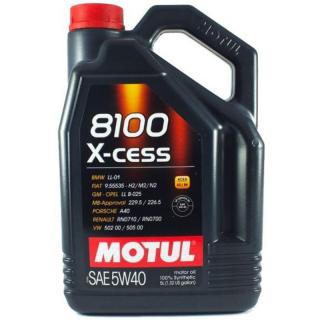 Motul 8100 X-Cess 5W-40 5Liter