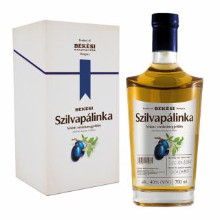 Békési Eredetvédett Szilva pálinka Díszdobozban (0,7l)(40%)