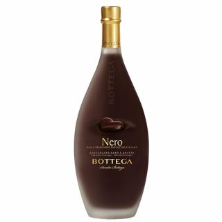 Bottega Grappa Nero - feketecsokoládés likőr (0,5l)(15%)