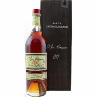 Lhéraud Fr. Bas-Armagnac B. Gast. Legrand 1987 (0,7l)(40%)