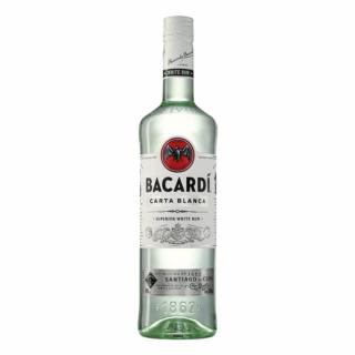 Rum Bacardi Carta Blanca (1l) (37,5%)