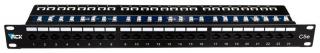 19" Cat.5e UTP 24xRJ45 patch panel (tehermentesítõs)