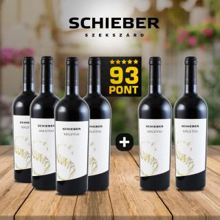 4+2 db - Solutio Cabernet Sauvignon 2022 - Schieber - 93 pont ***** (6 x 0,75l)